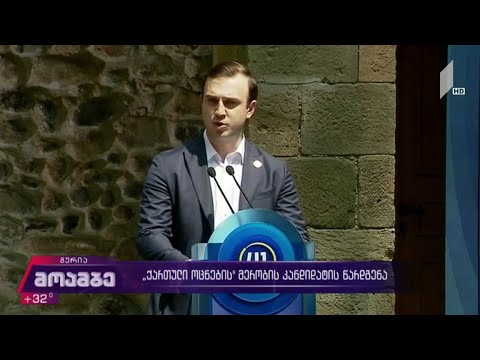 „ქართული ოცნების“ მერობის კანდიდატის წარდგენა